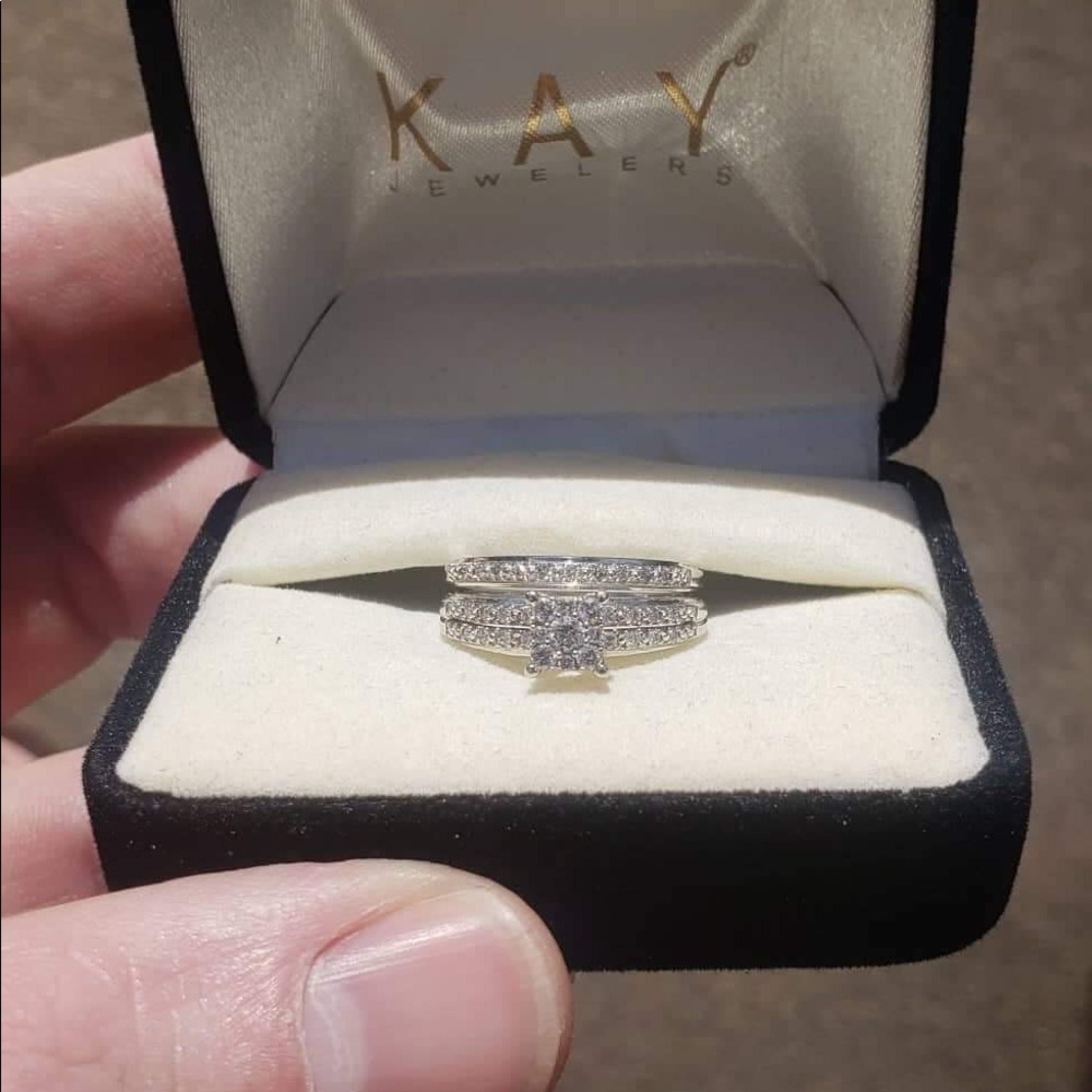 Engagement / Bridal Set / Wedding Set - Size 5.5